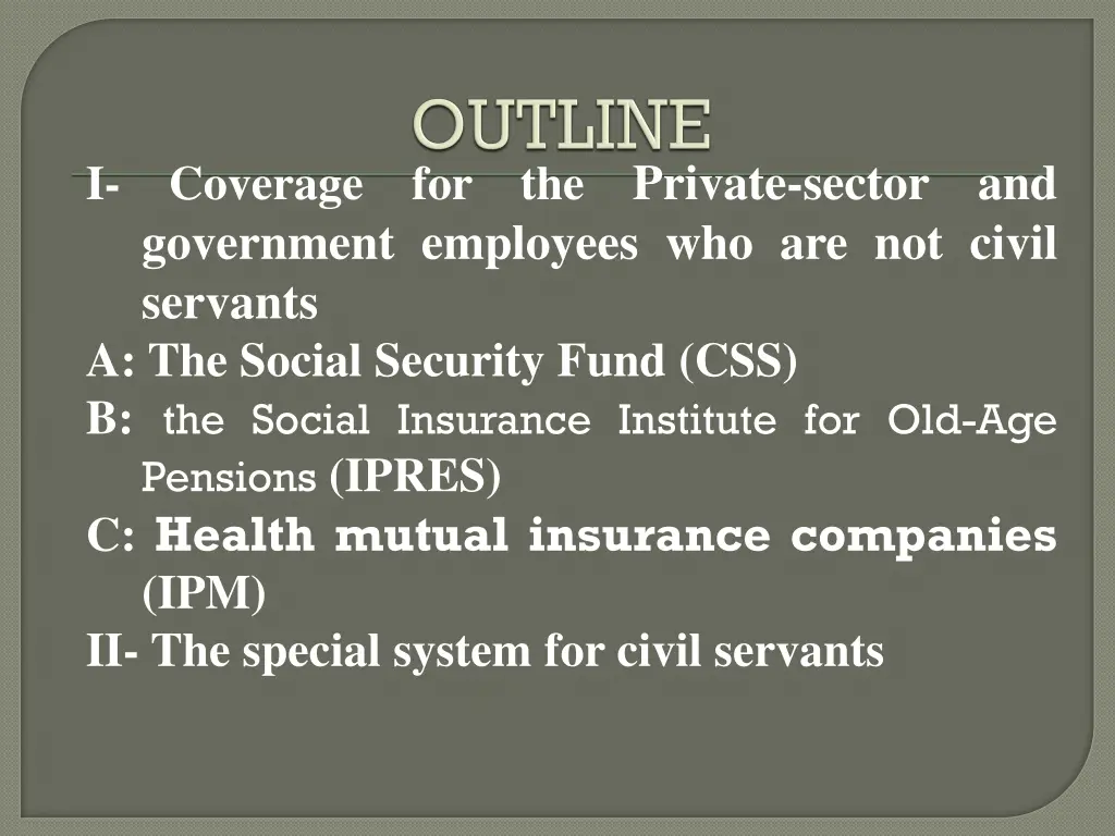 private sector