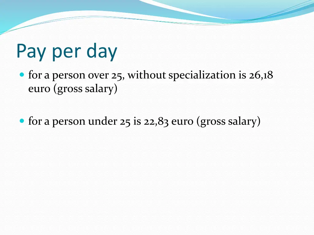 pay per day