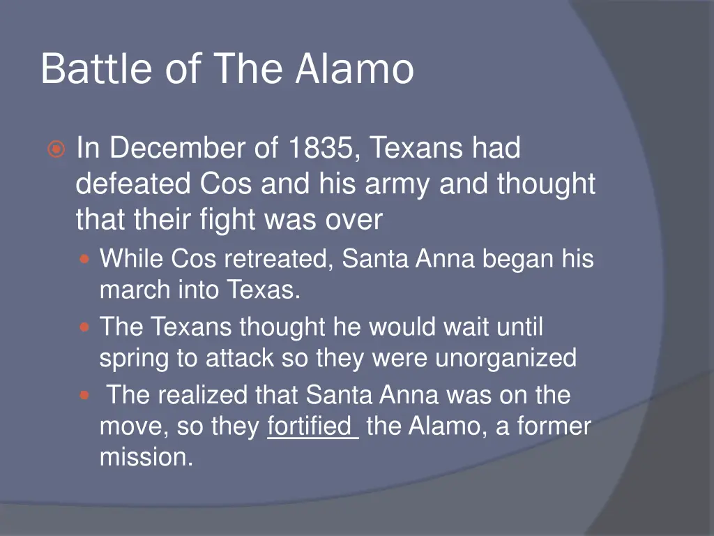 battle of the alamo