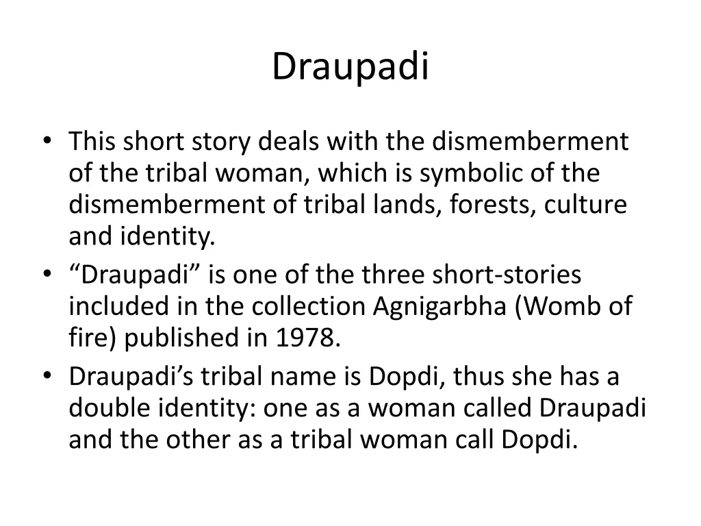 draupadi