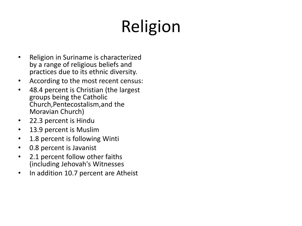 religion