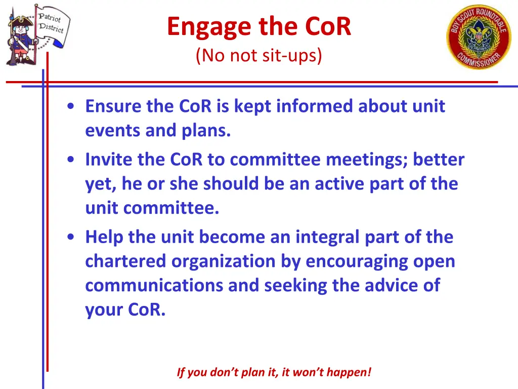 engage the cor no not sit ups