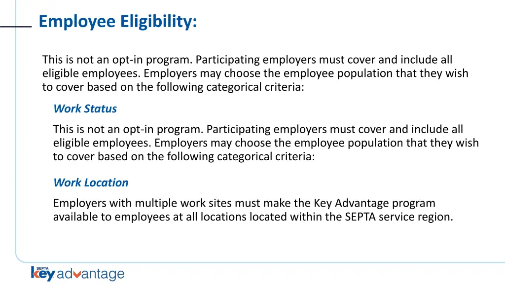 employee eligibility