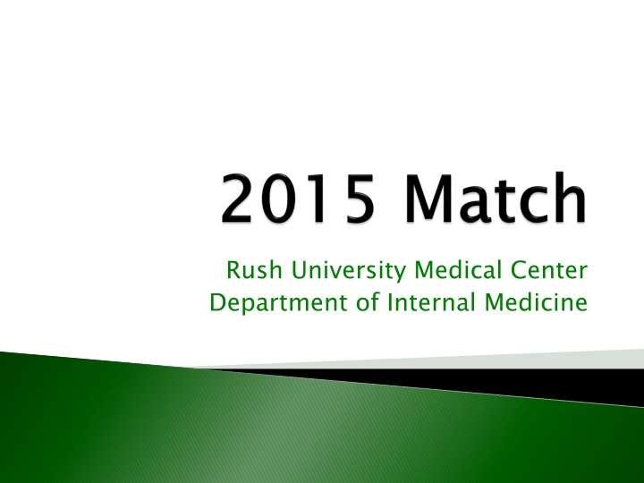 rush university medical center department