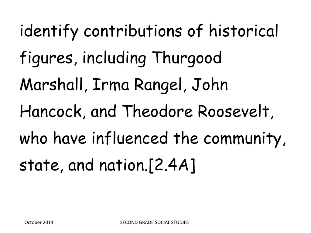 identify contributions of historical figures