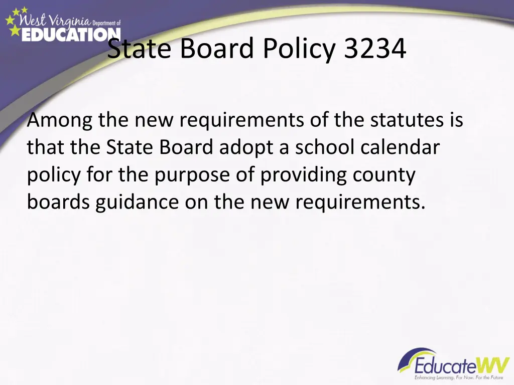 state board policy 3234