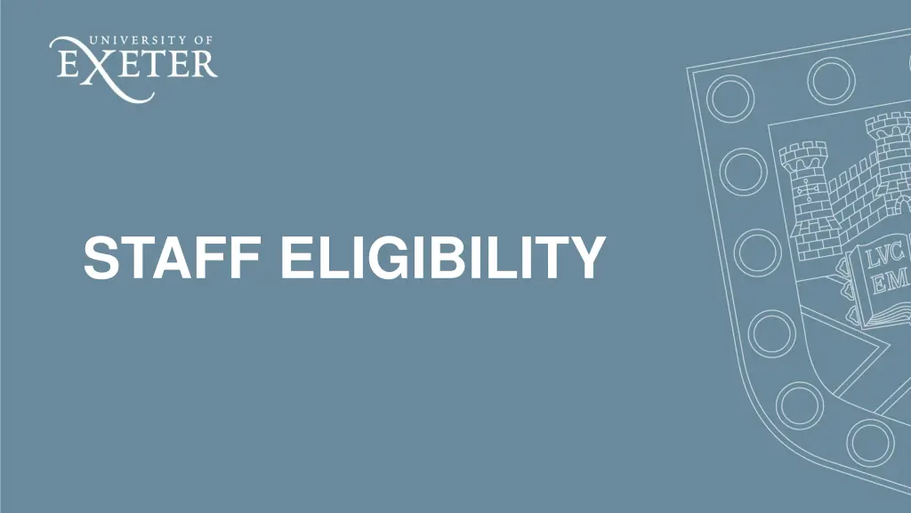 staff eligibility