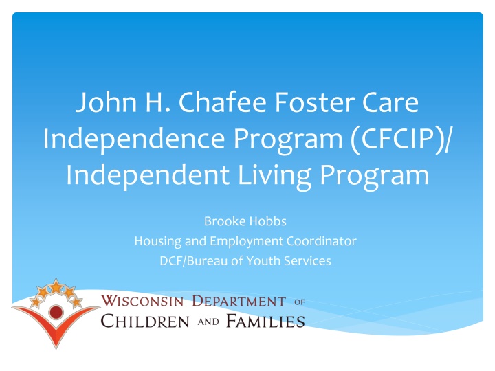 john h chafee foster care independence program