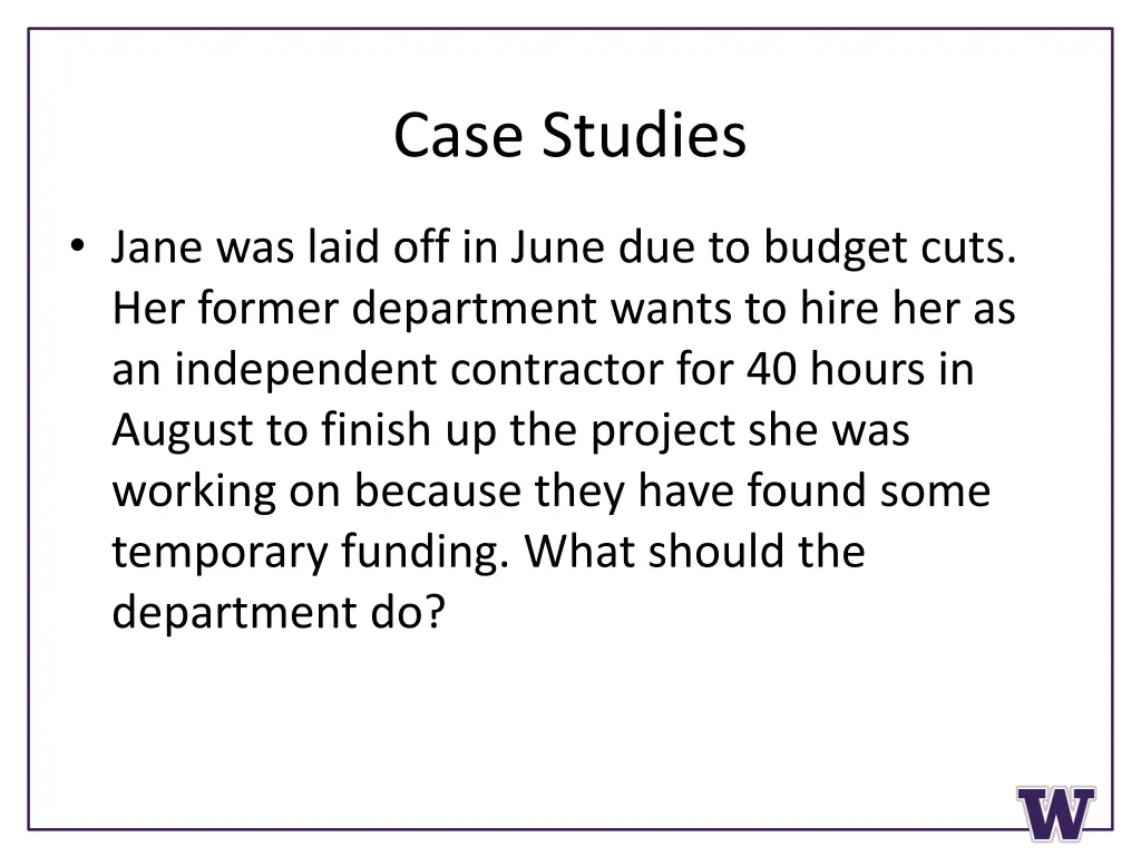 case studies 1