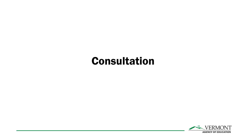 consultation