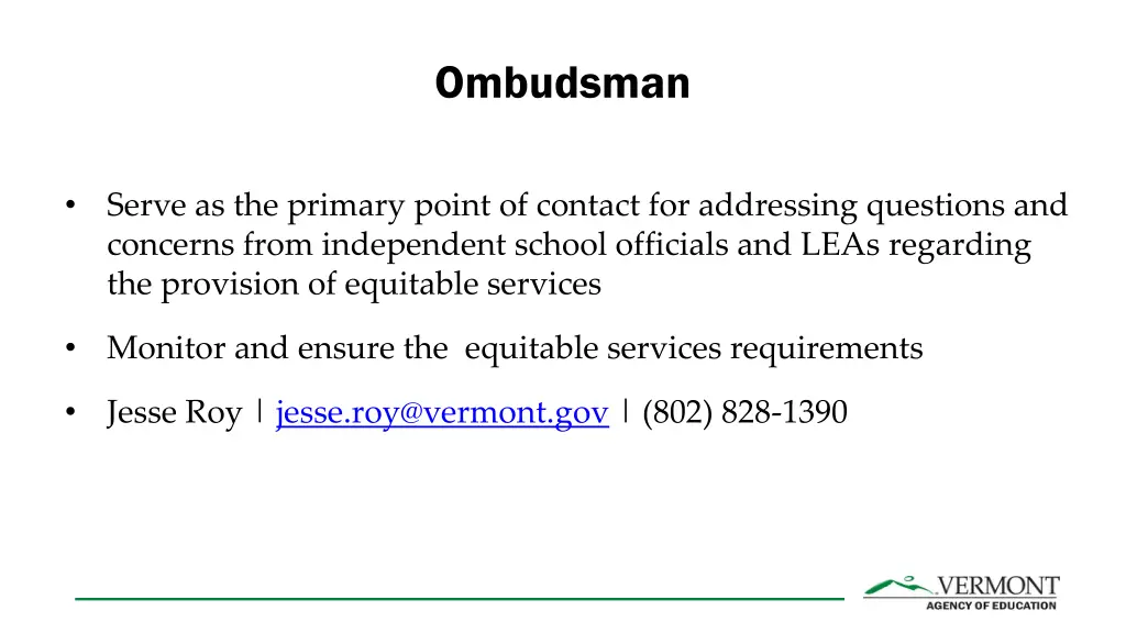 ombudsman