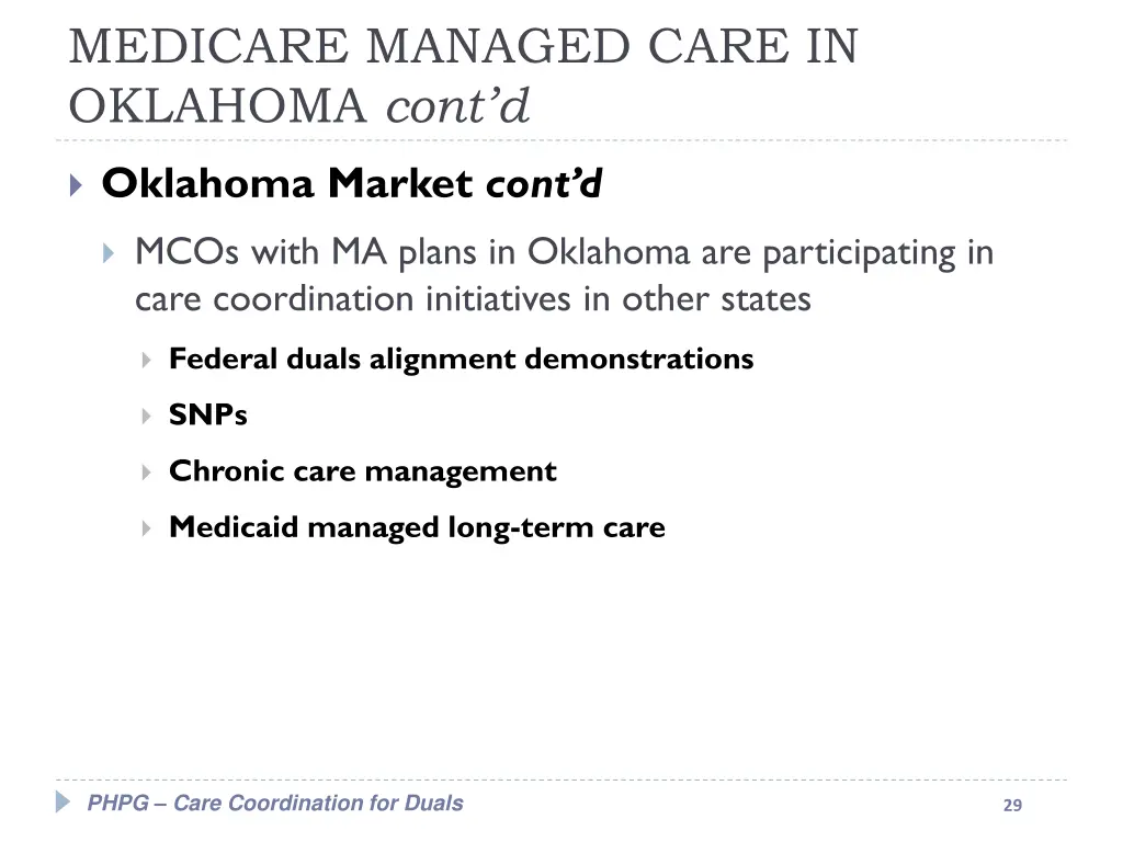 medicare managed care in oklahoma cont d 8