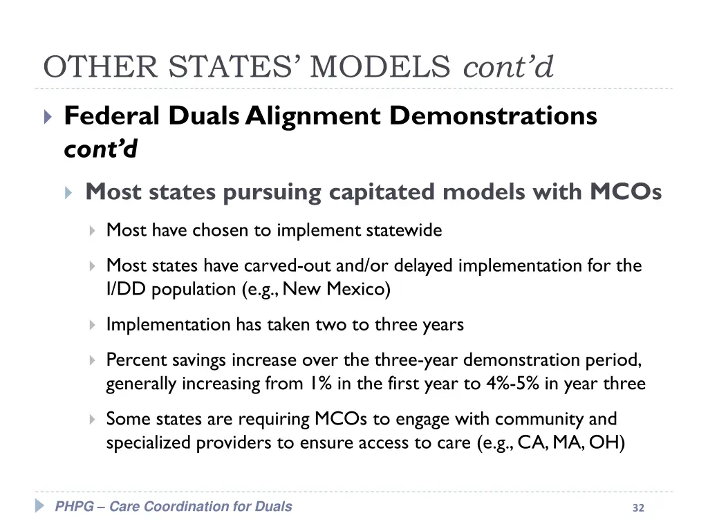 other states models cont d 1