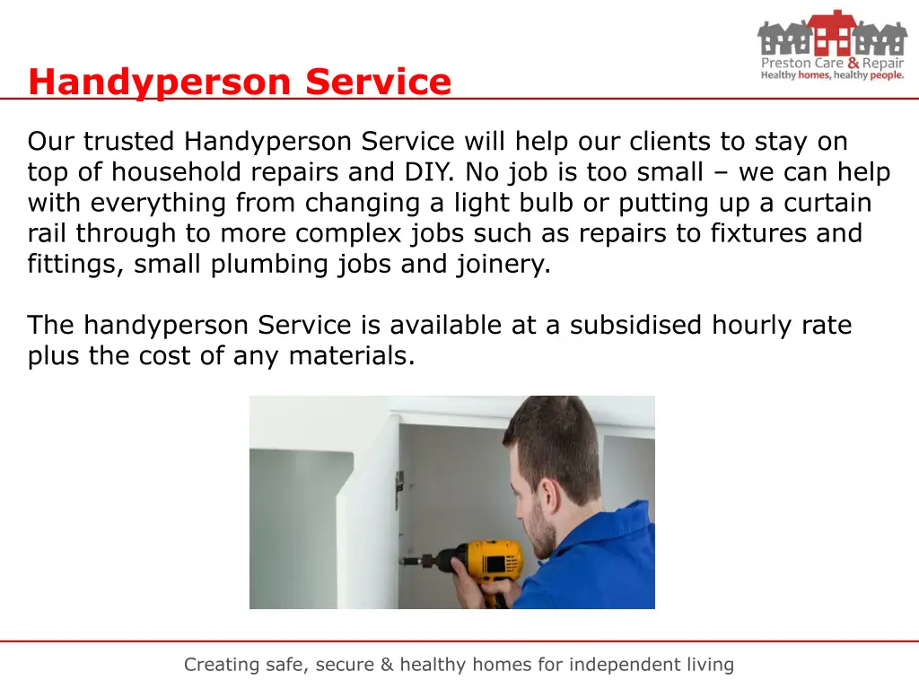 handyperson service