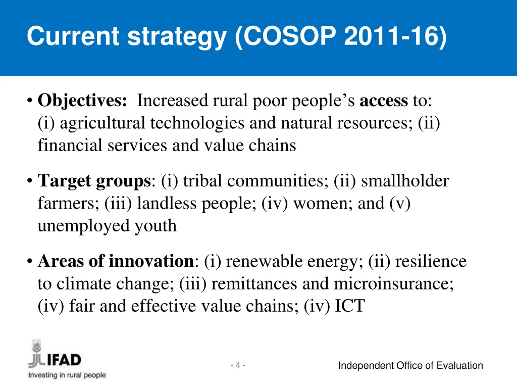 current strategy cosop 2011 16