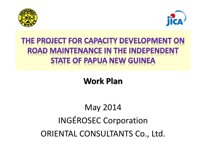 the project for capacity development on road