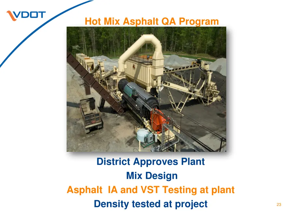 hot mix asphalt qa program