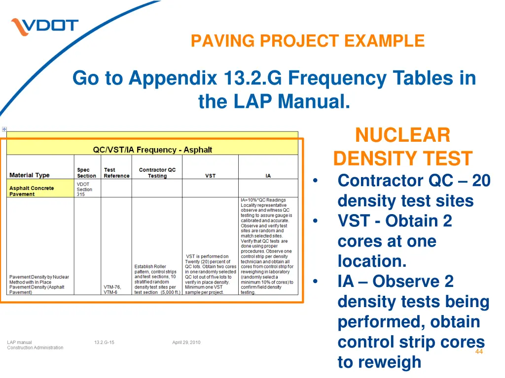 paving project example 2