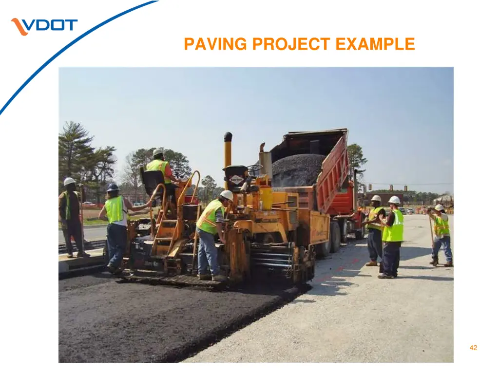 paving project example