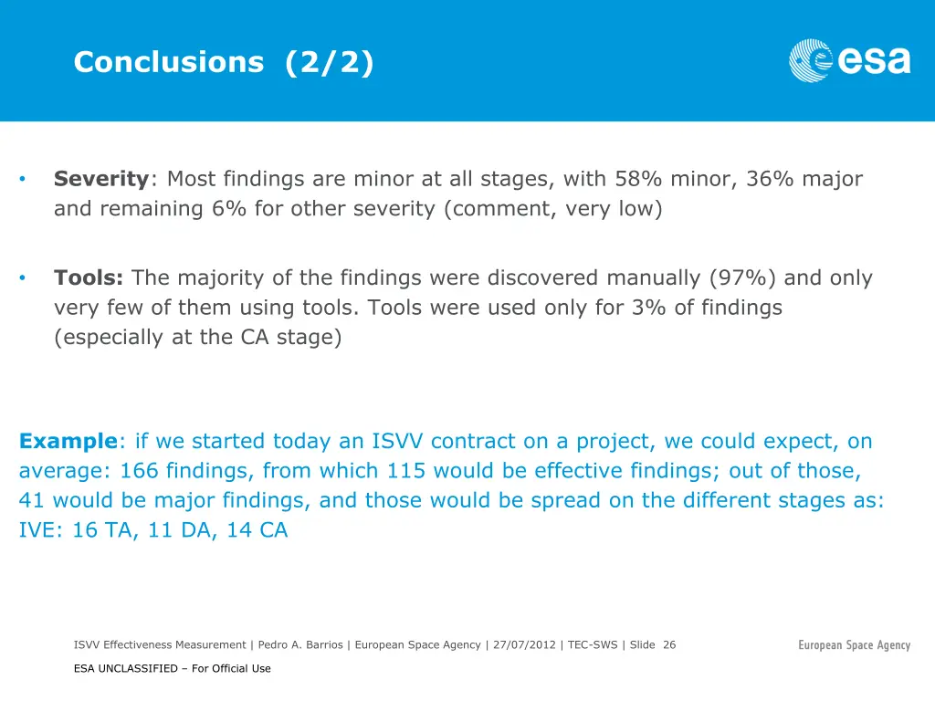 conclusions 2 2