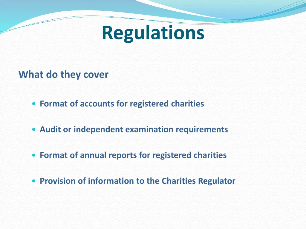 regulations