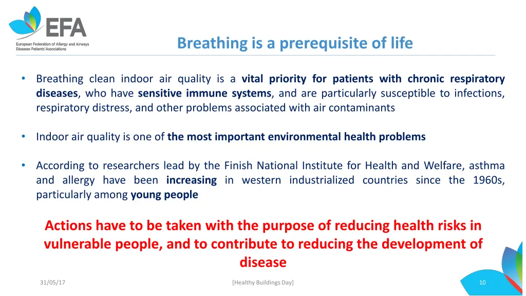 breathing is a prerequisite of life