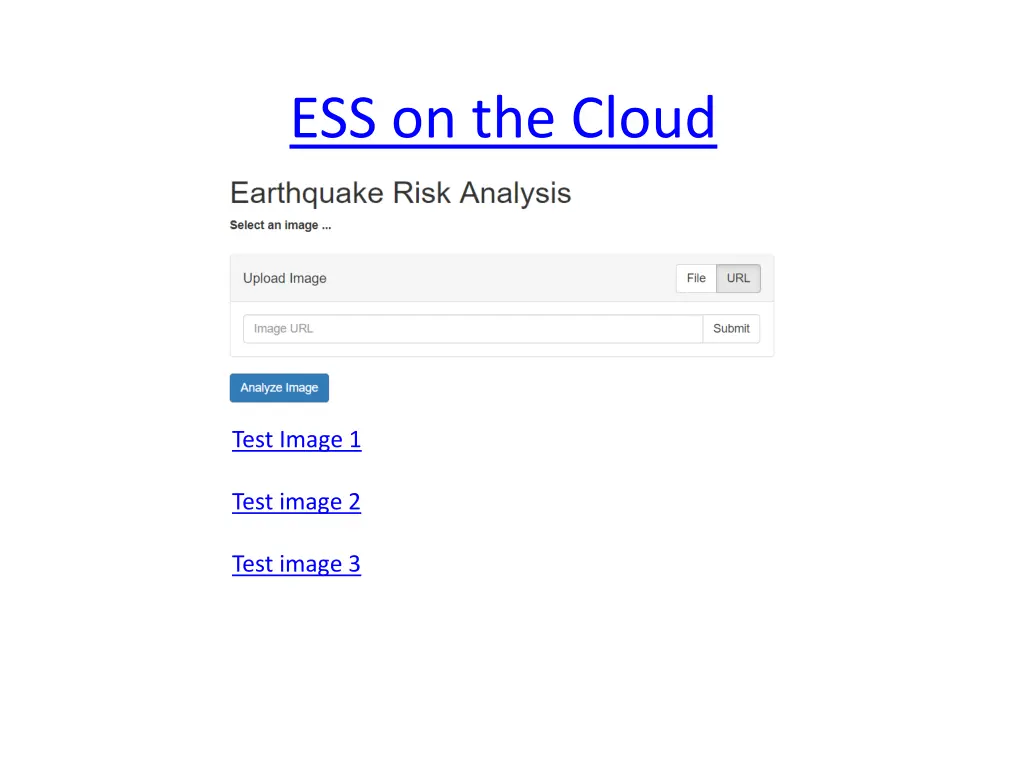 ess on the cloud