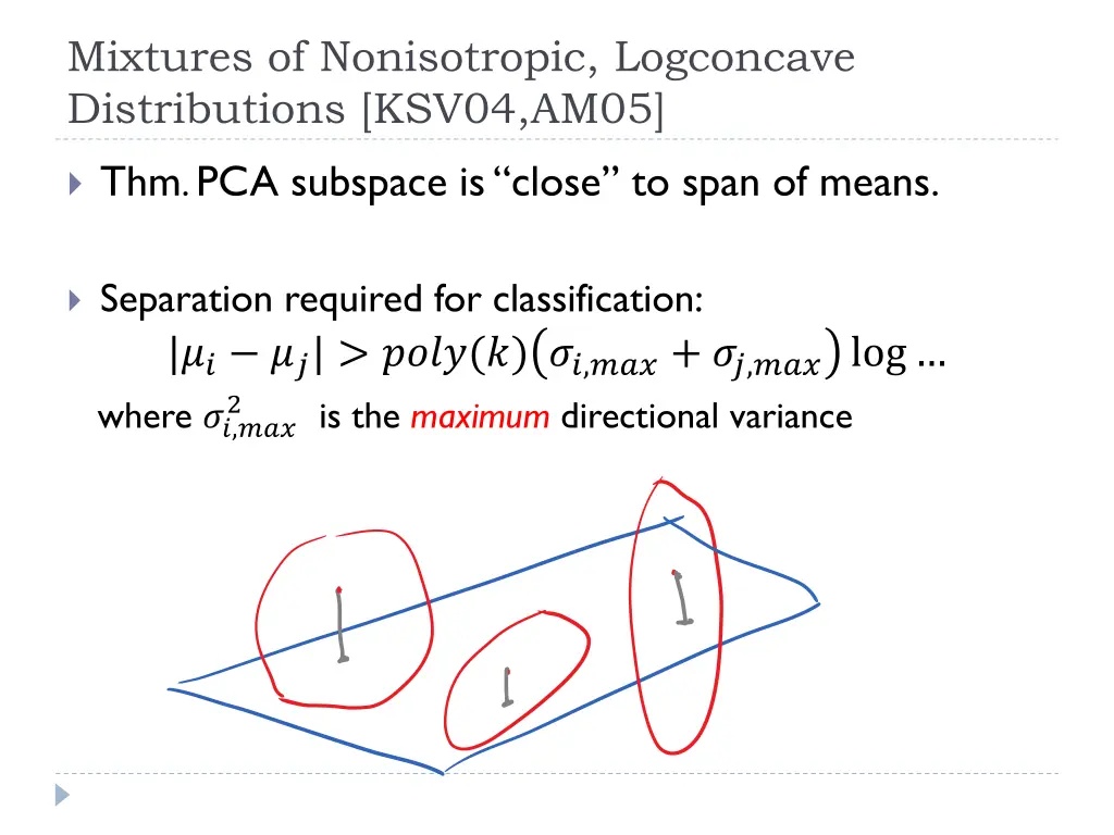 mixtures of nonisotropic logconcave distributions