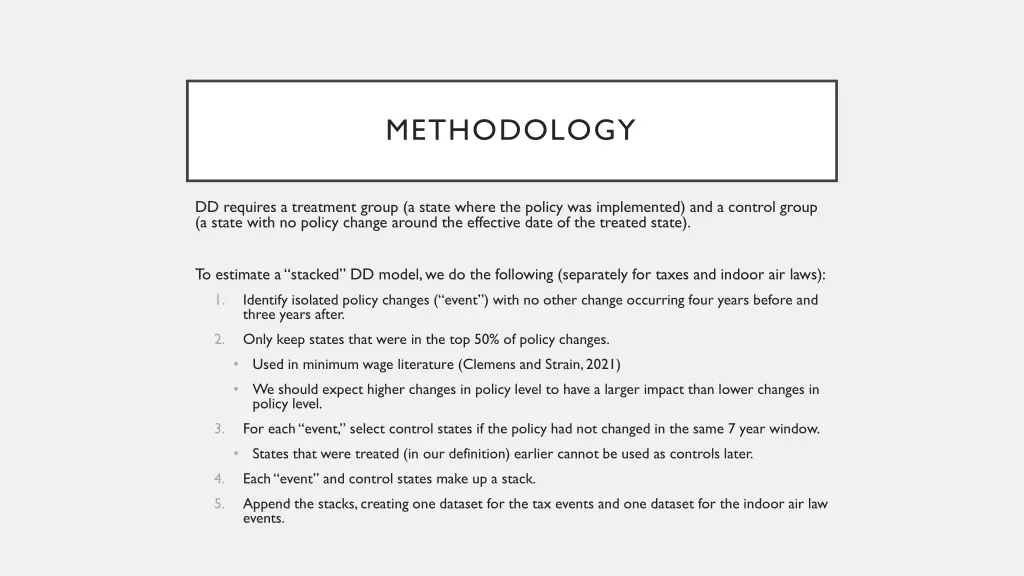 methodology