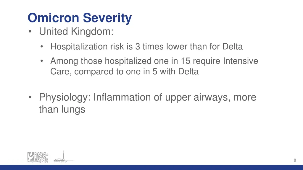 omicron severity united kingdom hospitalization