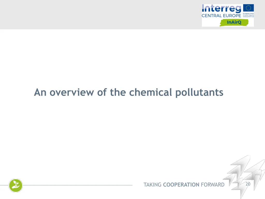 an overview of the chemical pollutants