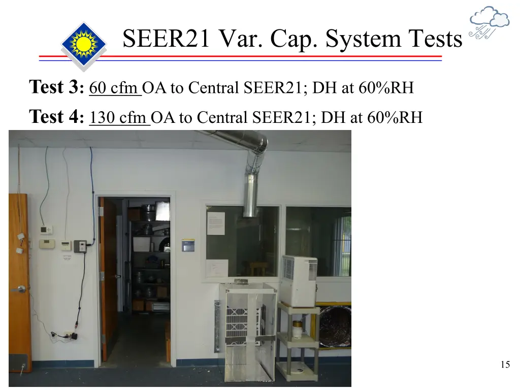 seer21 var cap system tests