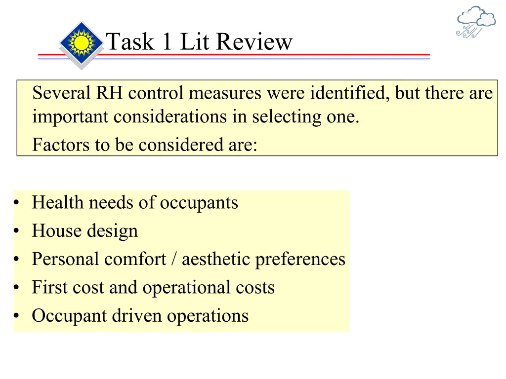 task 1 lit review