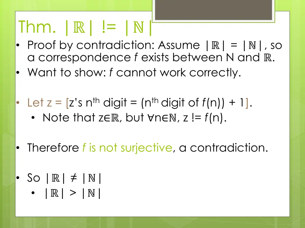 thm proof by contradiction assume