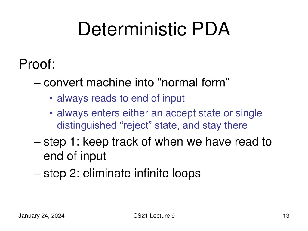 deterministic pda 3