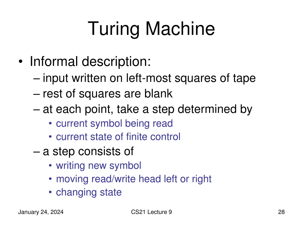 turing machine