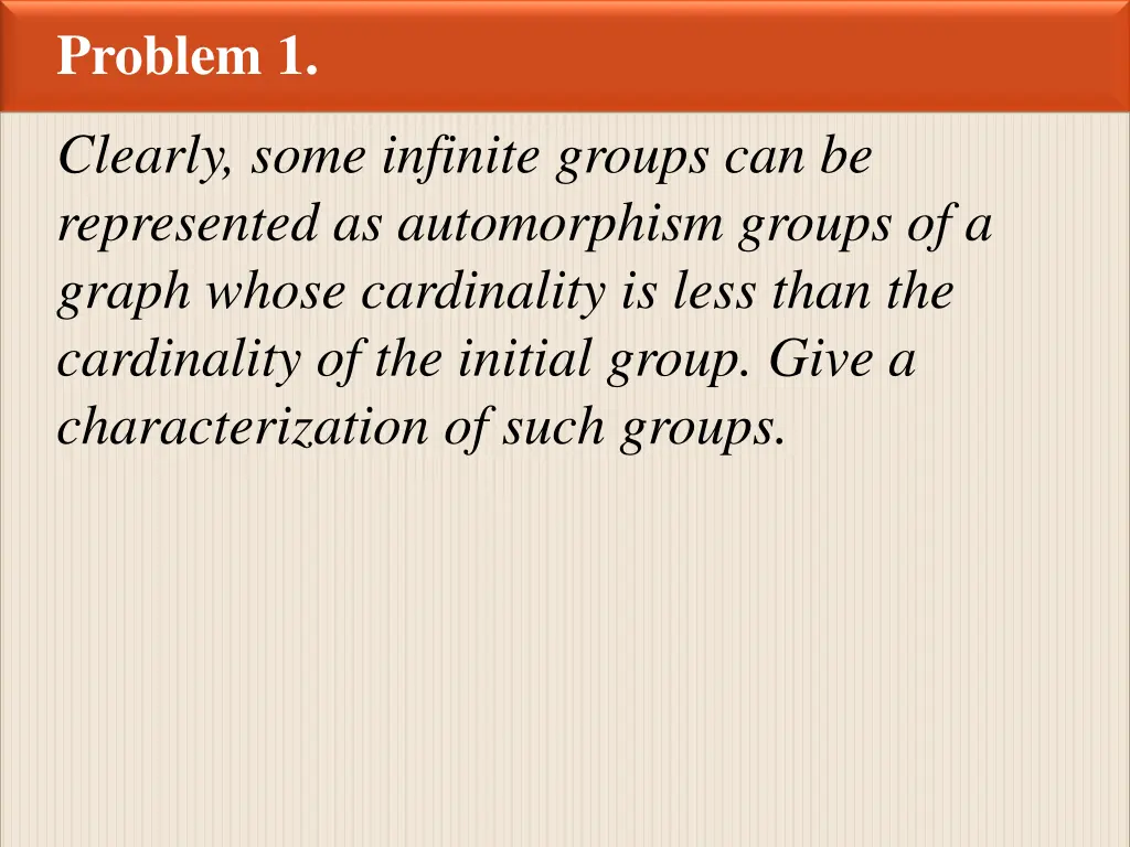 problem 1