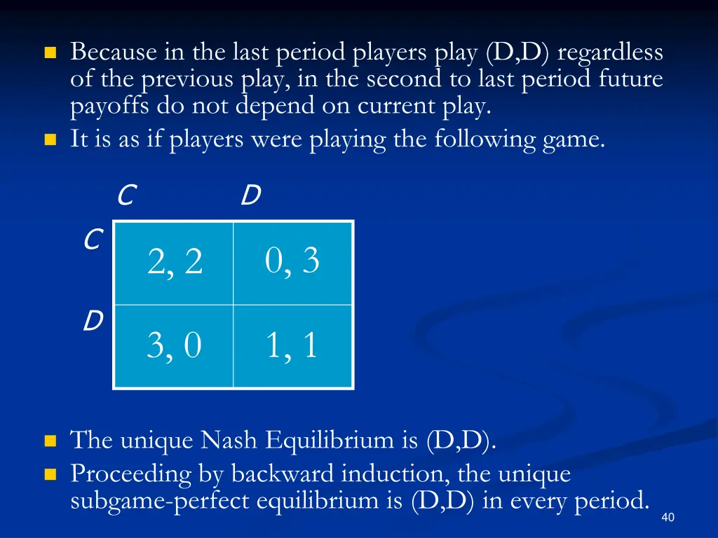 because in the last period players play