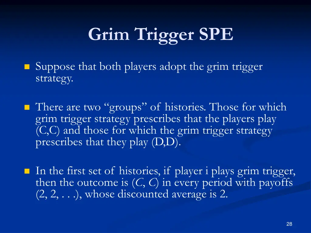 grim trigger spe