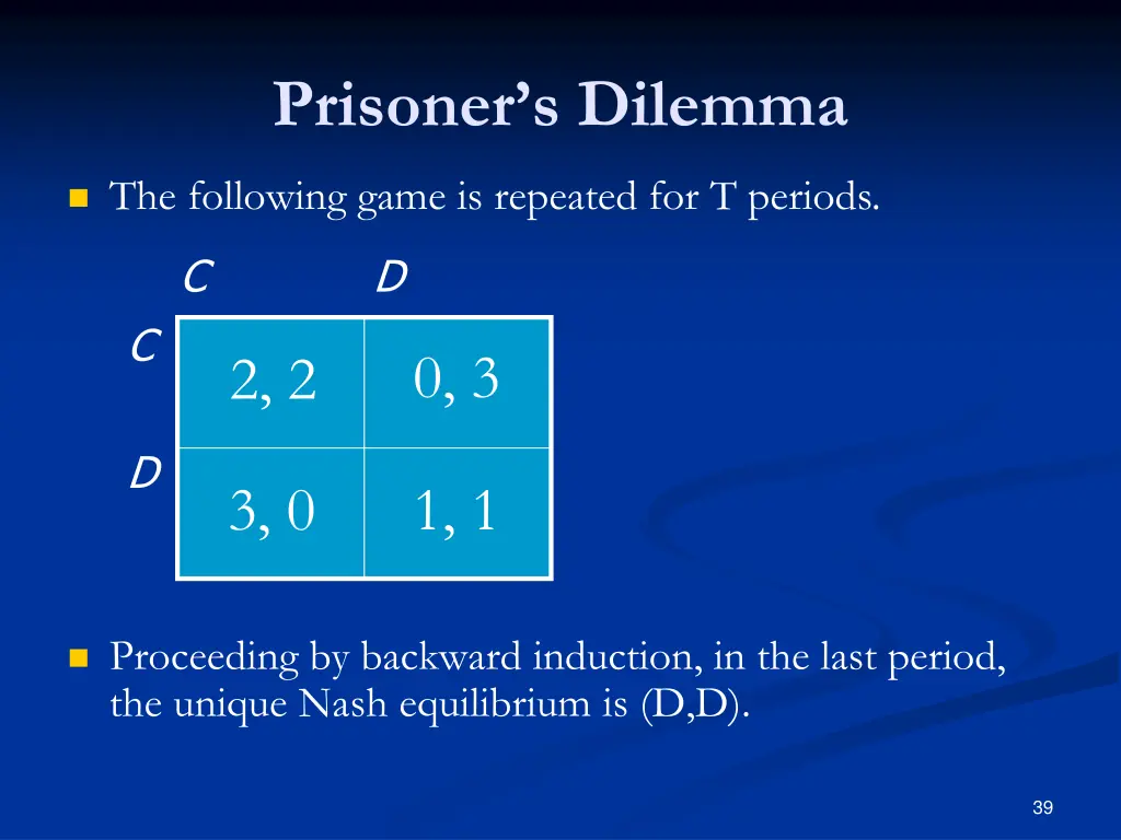 prisoner s dilemma