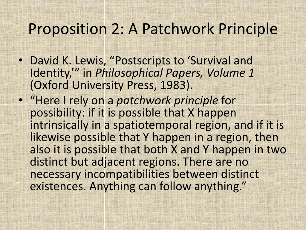 proposition 2 a patchwork principle