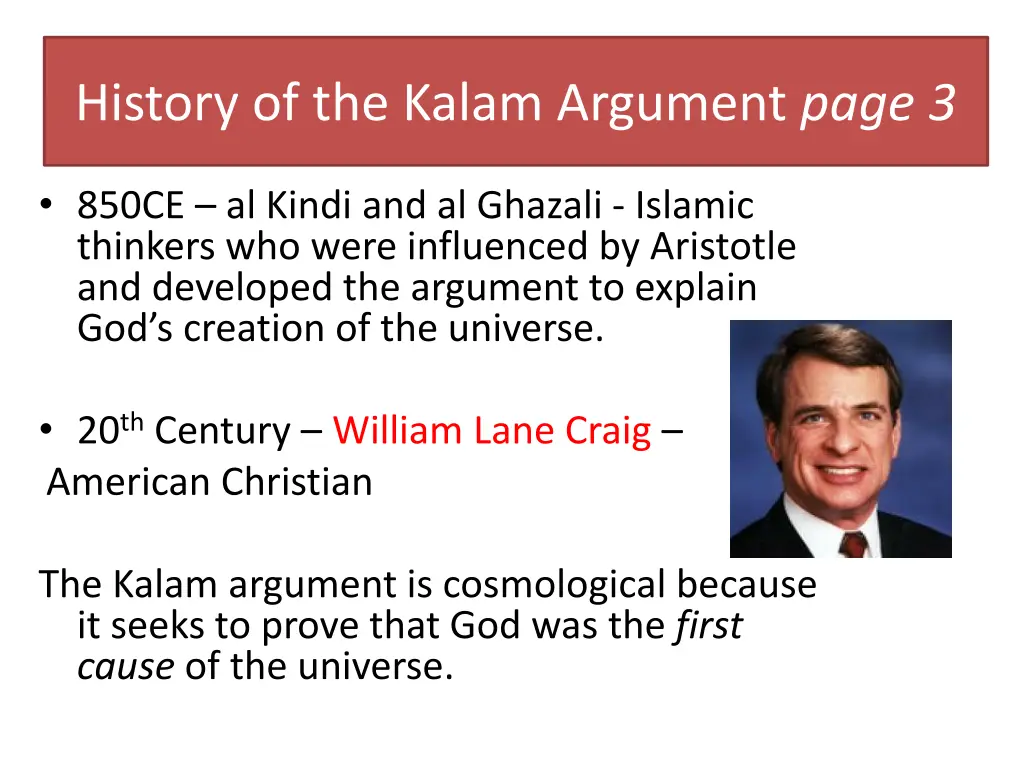 history of the kalam argument page 3