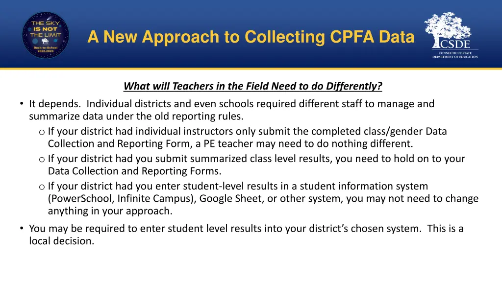 a new approach to collecting cpfa data 1