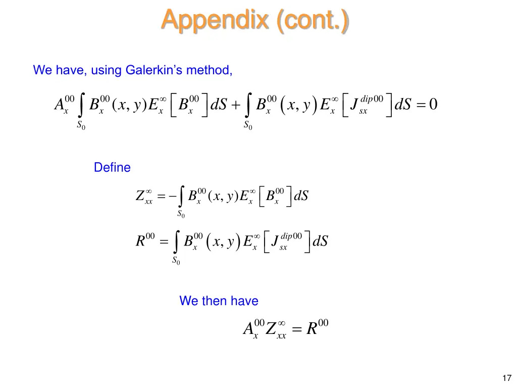 appendix cont 1