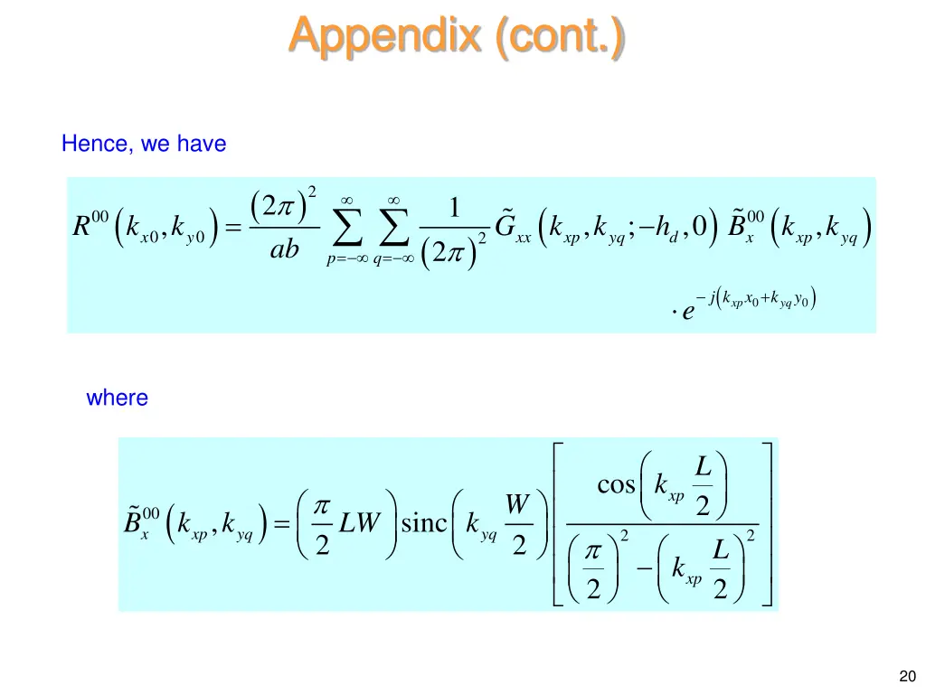 appendix cont 4