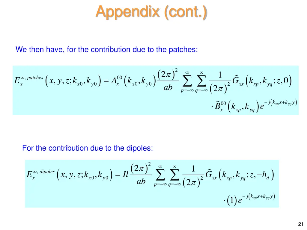 appendix cont 5