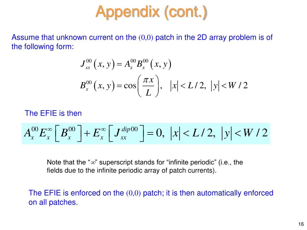 appendix cont