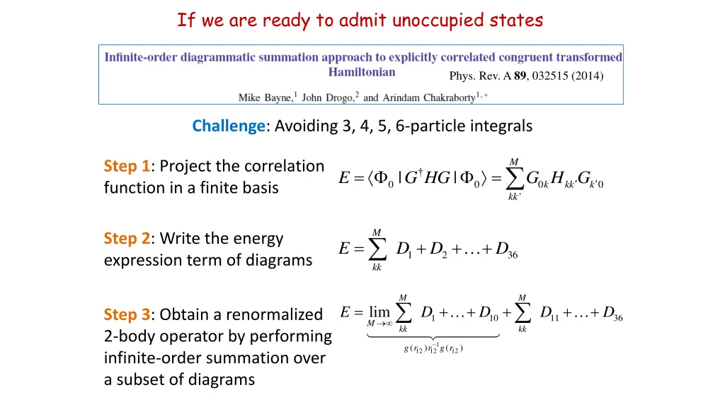 if we are ready to admit unoccupied states