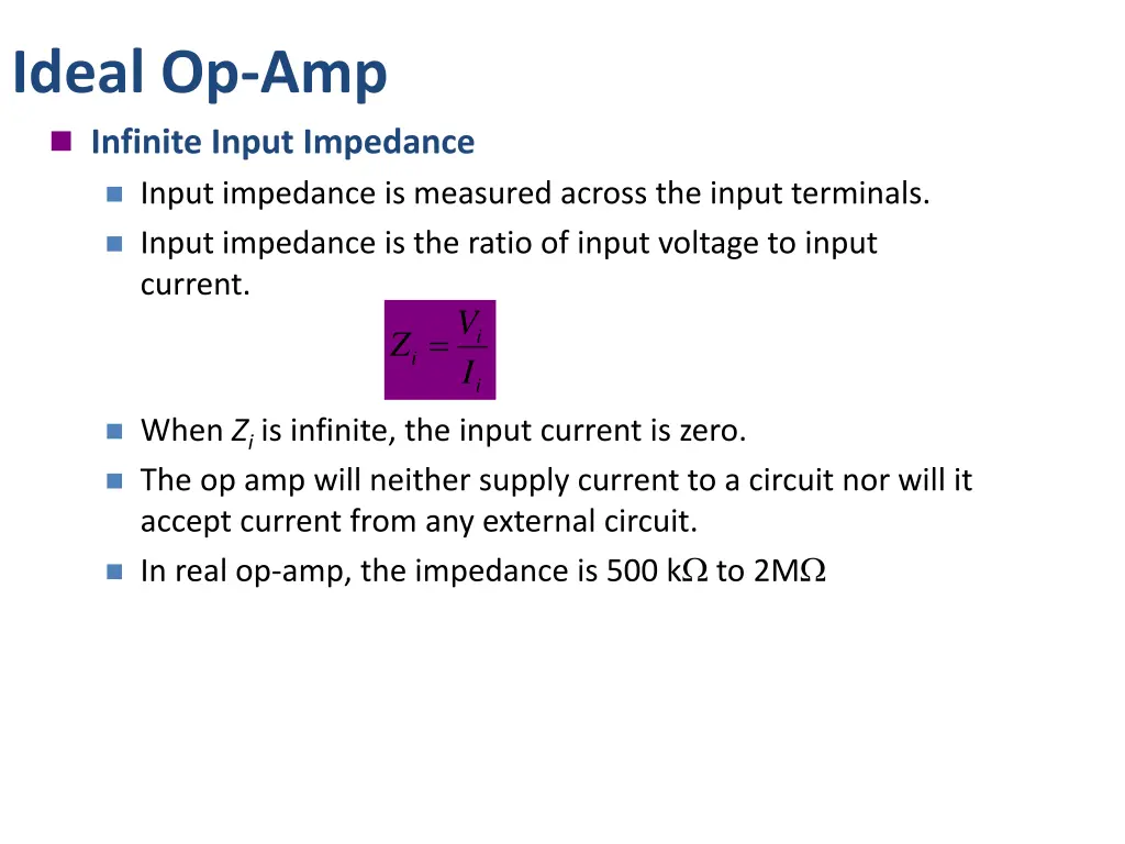 ideal op amp 1