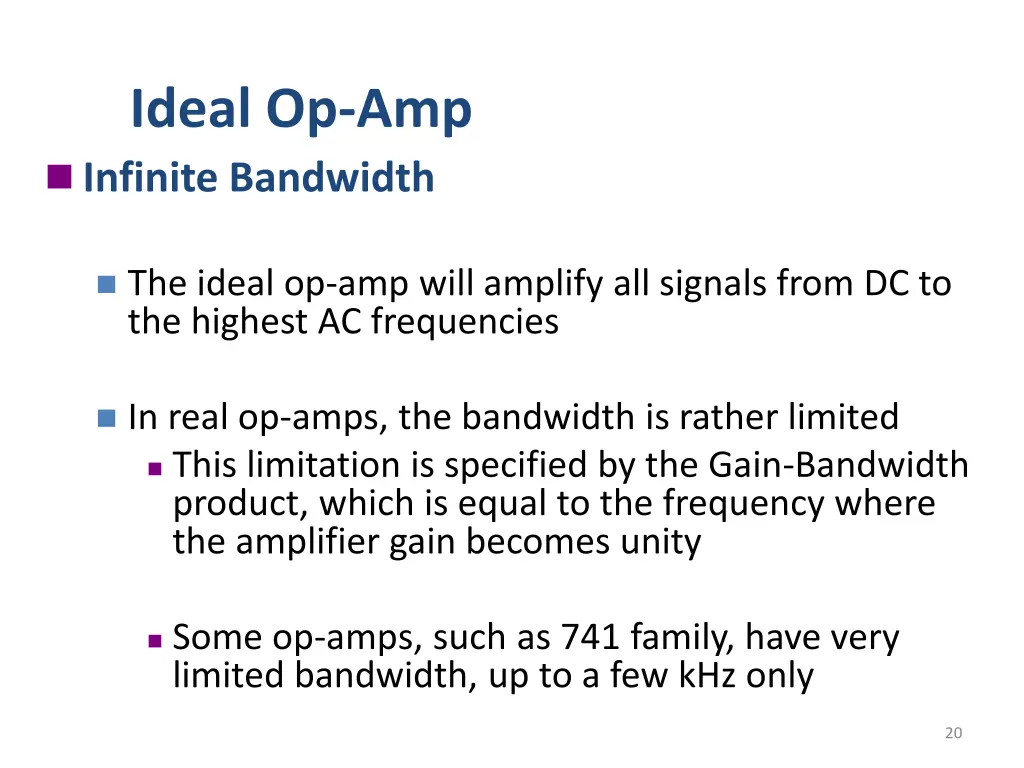 ideal op amp 4